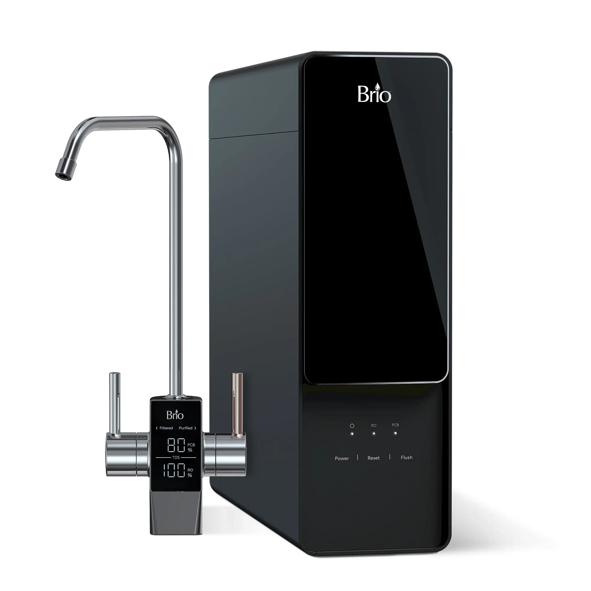 Brio AQUUS Tankless RO Undersink Filtration System 600GPD