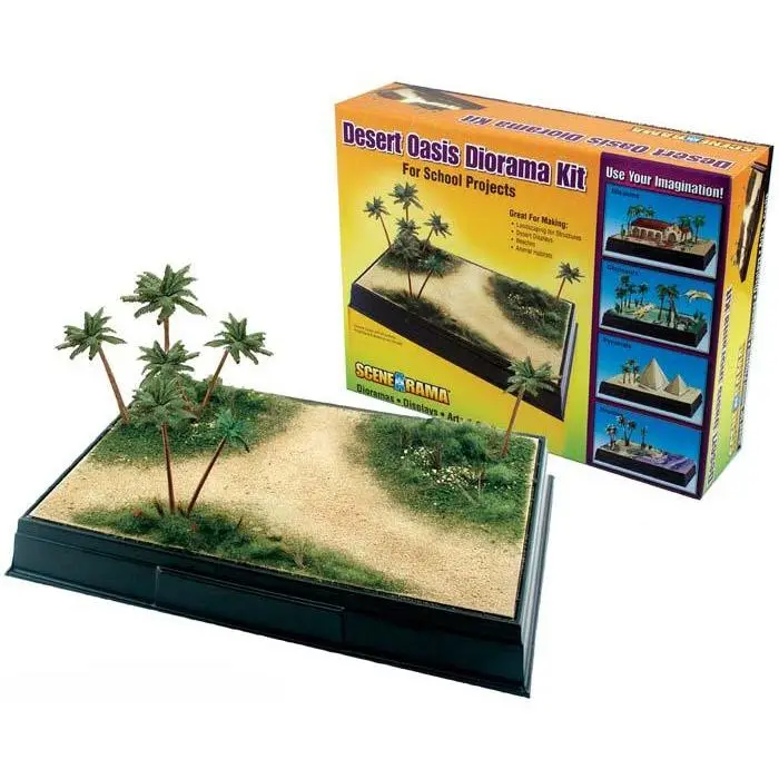 Woodland Scenics SP4112 N/HO Desert Oasis Diorama Train Scenery
