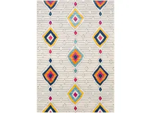 Livabliss DSM2301-1616 18 in. Dersim Area Rug, Burnt Orange