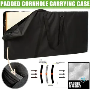 Black Cornhole Carry Case