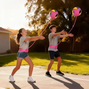 Volleyball rebound training belt set, volleyball practice partner, say goodbye to the loneliness of solo practice, a Valentine's Day gift option