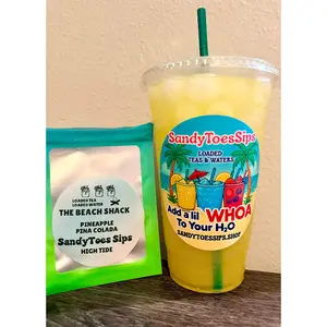THE BEACH SHACK Loaded Tea or Loaded Water  Sugar Free Gluten Free