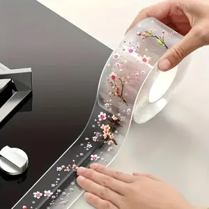 Kitchen Counter-Gap Filler Tape, Waterproof & Mildew-proof Kitchen Counter-Gap Filler Tape, Kitchen Fixture Accessories for Sink, Self Adhesive Tape for Toilet Edge Gaps, Invisible waterproof sealant, Strong Adhesive Waterproof