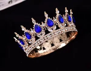 Queen Tiara Royal Blue