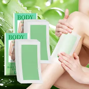 Body Wax Strips, Hair Removal Product, Home Waxing, 2/5 Boxes Painless Hair Removal Wax Strips, Gentle Hair Removal Waxing Strips for Arms, Legs, Chest, Back