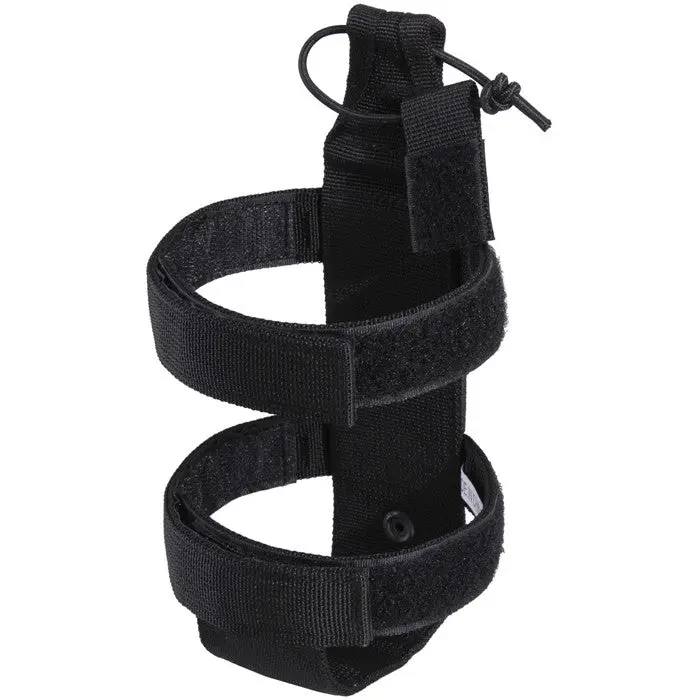 Black Lightweight MOLLE Tumbler Bottle Carrier, Drinkware Accessory for Kitchenware Use