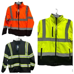 208 Safeguard Safety jacket waterproof with hood fall and spring warm light weight