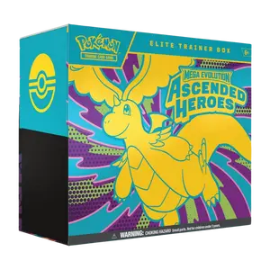 Ascended Heroes Pokemon Elite Trainer Box (Ships Sealed)