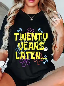 100% Cotton TWENTY 20 YEARS LATER 20 year Old Birthday Gifts Her Him T-Shirt