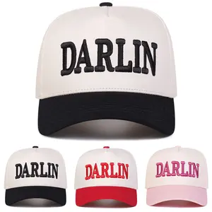 Unisex Letter Embroidered Patchwork Baseball Cap Outdoor Adjustable Sunscreen Leisure Hat Spring Autumn Travel Tourism Beach Vacation