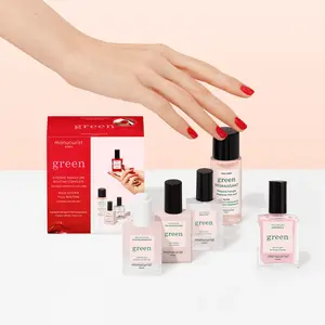 Manucurist Nail Polish Kit - At Home Manicure - Glossy Finish and Quick Dry