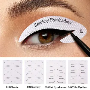 Eyeliner Stencil Templates, Eyeliner Stickers, Makeup Guides for Precise Cat Eye, Smoky & Natural Looks - Easy Apply & Remove, for Beginners & Pros, Beauty Accessories, Beauty Enthusiasts, Professional Makeup Artists