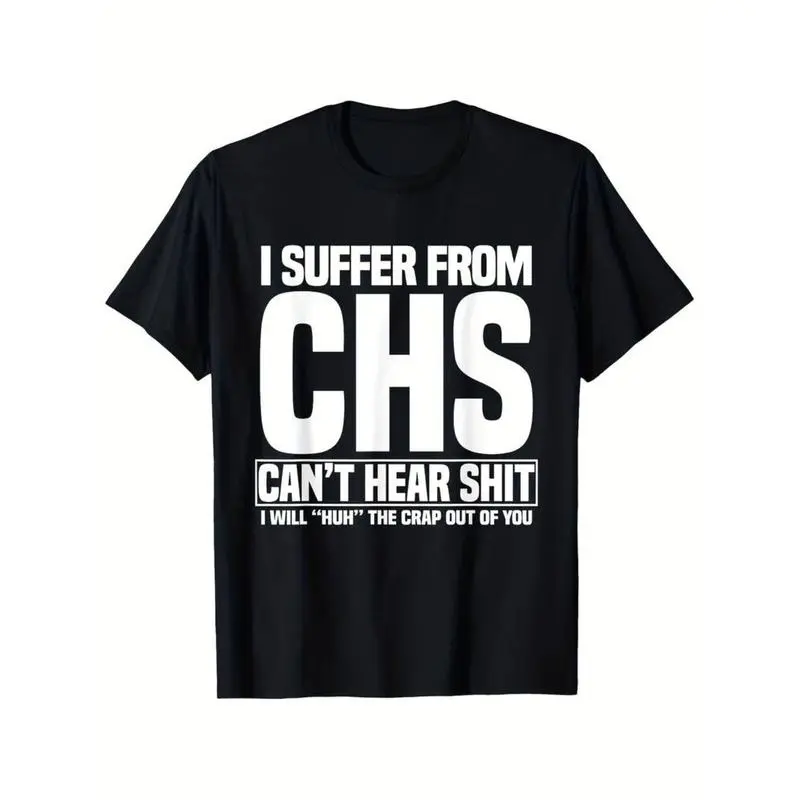 Women's Round Neck Short-Sleeve Funny CHS Graphic T-Shirt, Soft Comfortable Casual Top for Daily Wear (Squirrel Design)# versatile short sleeve