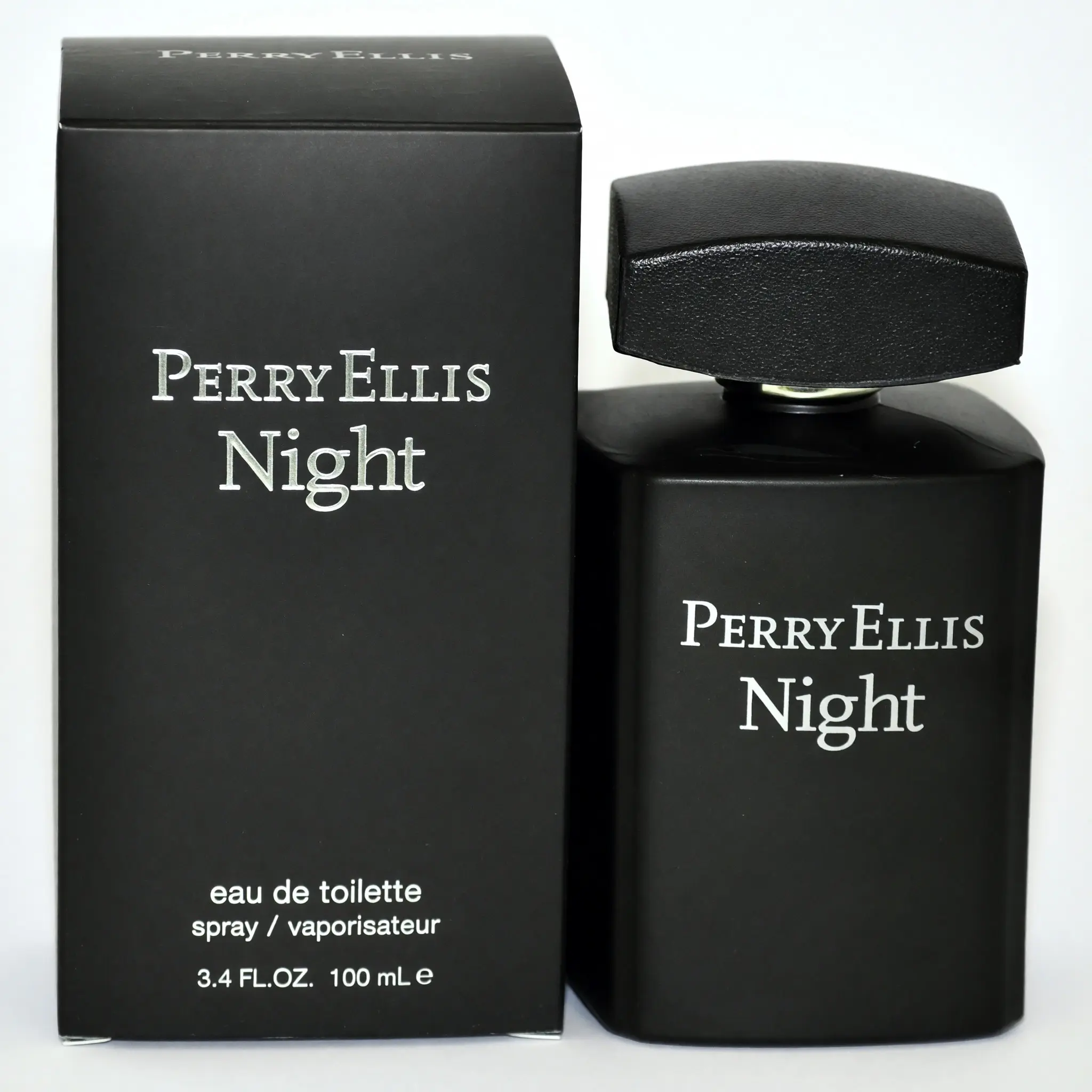 Perry Ellis Night by Perry Ellis, 3.4 oz EDT Spray for Men, Pomelo, Amber, Spray Bottle, Citrus, Cedar, Fresh, Male Wear, Long Lasting, Musk, Wood