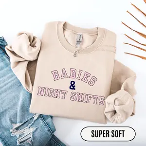 Nicu Nurse Short Sleeved T-SHIRT / Sweatshirt , Labor and Delivery Nurse , Postpartum Nurse, Postpartum Doula, Midwife , Mother Baby Cotton Fabric