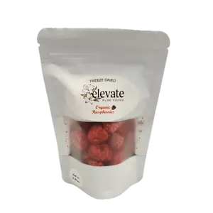 Organic Raspberries Fruit Dried Natural Snack Dry