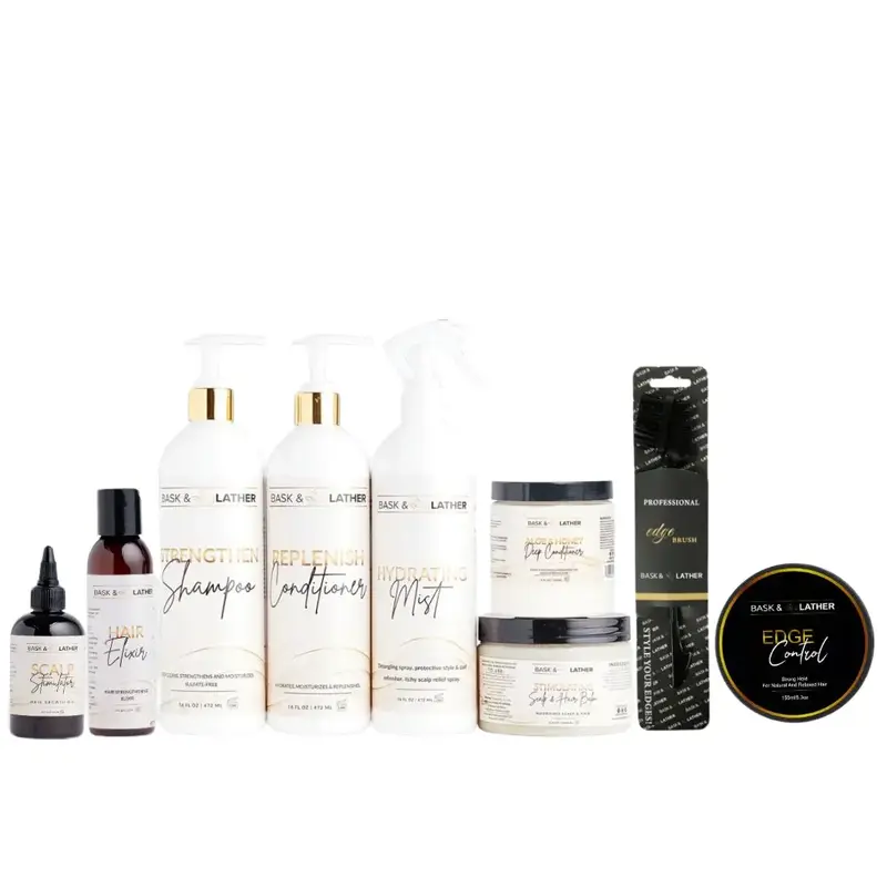 XL Plus Growth & Style Bundle + Free Edge Brush