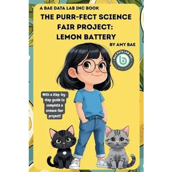 Used Educational Paperback Book - The Purr-Fect Science Fair Project: Lemon Battery by Amy Bae, English School & Educational Supply
