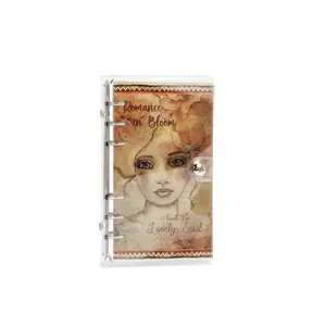 Clear Cover Ring Binder Planner with Adjustable Pages for Students Professionals and Organizational Needs