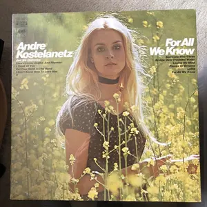 Andre Kostel Kostelanetz ALL WE KNOW Vinyl LP Record SEALED