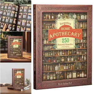 Forgotten Home Apothecary Book 250 Powerful Remedies At Your Fingertip Natural Remedies Doctor Book For Family Everyday Wellness