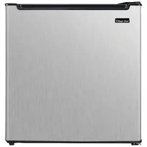 Magic Chef MCAR170STE 1.7 ft. All-Refrigerator, Silver