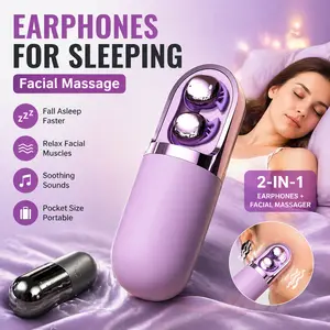 [Summervibes] Tukio 2026 M100 Fashion Clip-On Earphones, featuring interchangeable earring accessories, an audio-visual touchscreen, and wireless audio transmission technology. Equipped with Bluetooth 6.0 for faster and more stable connections. fathersday