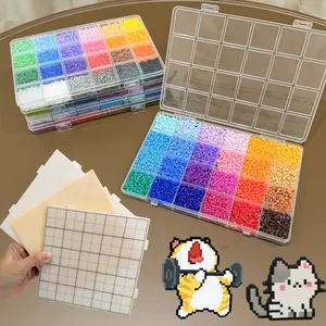 Perler Beads with Box, Mard Bean Fusion 2.6mm, Pindou DIY Material Bag, Holiday Gifts, Hama Beads, Handicraft, Handmade Keychain