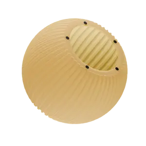 S03 S0L Lamp Shade - Wide Dome Design for Warm Even Lighting & Versatile Standalone Container for Enhanced Lamp Aesthetics