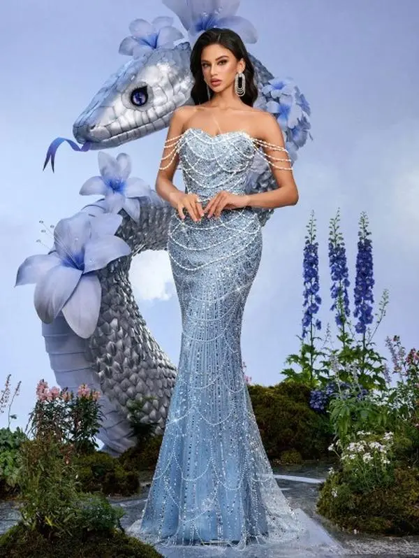 beaded evening gown - TikTok Shop beaded evening gown - TikTok Shop