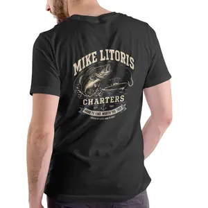MIKE LITORIS CHARTERS, Funny T Shirt, Unisex