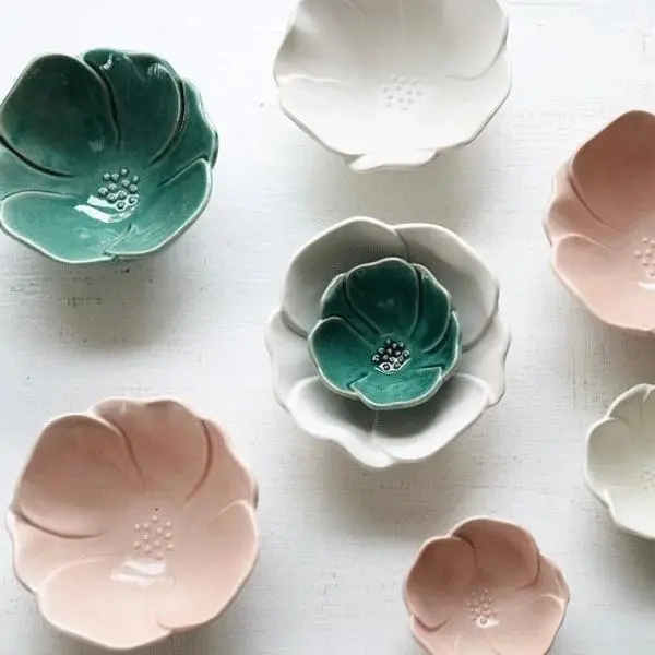 Sazanka Flower Bowl