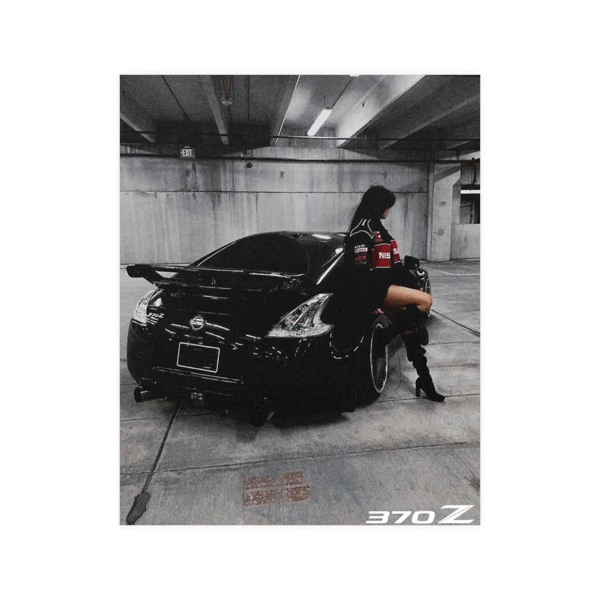 370z z34 Lady Poster - Wall art