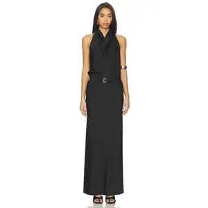 superdown Hazel Maxi Dress in Black