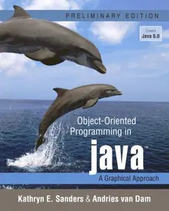 USED-Object-oriented Programming in Java: A Graphical Approach; Preliminary Edition by Kathryn E. Sanders (Paperback)