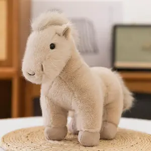 Cute Horse Design Plush Toy, 1pc Soft Cuddly Stuffed Animal for Kids, Unisex Stuffed Toy, Perfect Gift for Horse Lovers & Imagination Games, Huggable Stuffed Animal