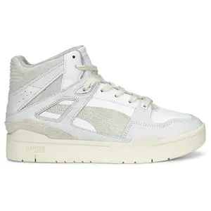 PUMA Womens Slipstream Thrifted High  Sneakers Shoes Casual - White