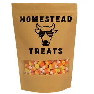 Homestead Treats Candy Corn Freeze Dried Candy, Classic, S'mores, Caramel Apple Flavors - - Limited Time, Seasonal, Light & Crunchy - Perfect for Snacking - Resealable Container, Freeze-Dried Snack Candie