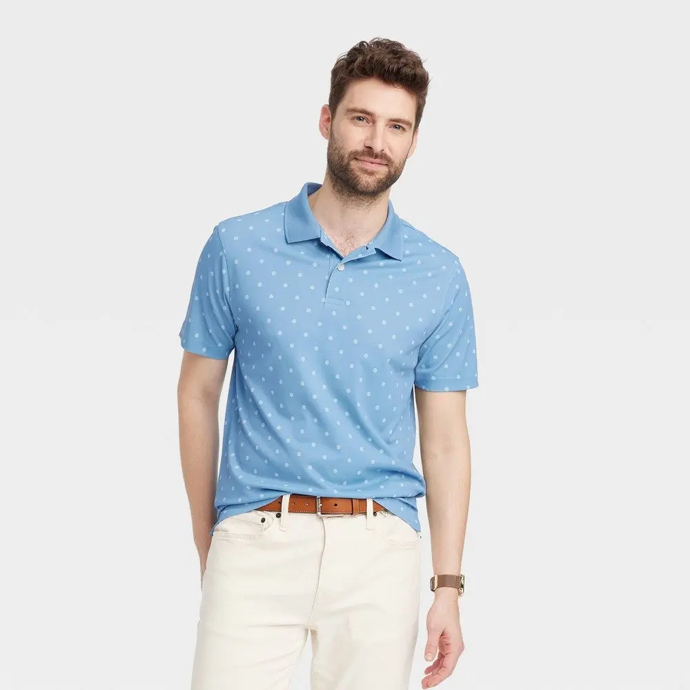 Men's Performance Polo Shirt - Goodfellow & Co™ Blue