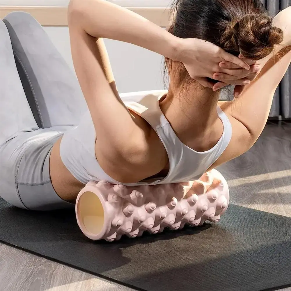 Yoga Column Fitness Foam Roller, Muscle Exercise Equipment, Foam Roller For Muscle Stretching And Massage, Yoga & Pilates Accessories For Home Gym, Training Fitness Equipment, Home Workout Equipment, Pilates Equipment For Home Workouts