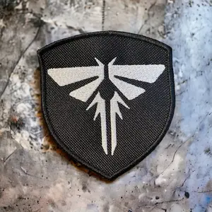 Fireflies Patch - Iron on, Sew on, or Hook Backing - Multiple Colors