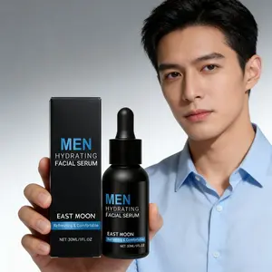 East Moon Men's Hydrating Facial Essence, Gentle Moisturizing Serum, Daily Care for Soft and Smooth Skin, Nourishing Face Treatment