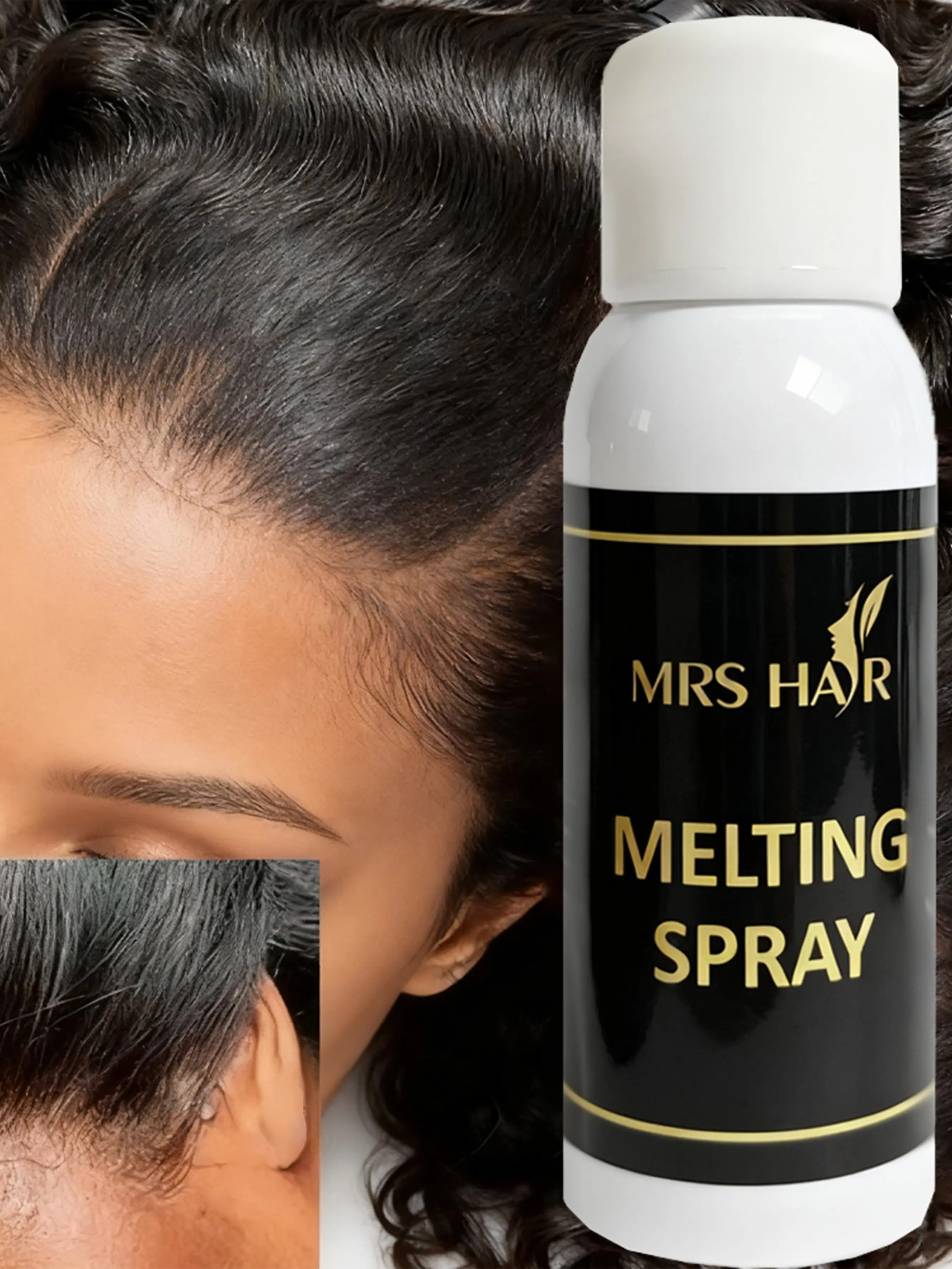 120ML Lace Wig Glue Spray, Lace Wig Adhesive Spray, Lace Wig Melt Spray, Lace Wig Melting Spray, Hair Extension Glue, Wig Care Essentials