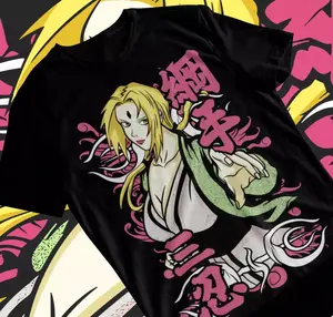 Tsunade Shirt, Orochimaru Naruto, Jiraya, Anime Manga Soft Tee