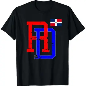 Dominican Republic RD Flag Pride-Dominican Tees Cute Gifts T-Shirt