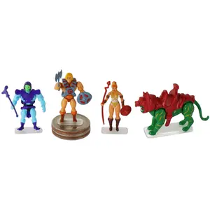 World’s Smallest Masters of the Universe Micro Action Figures – Random Collectible Mini Figure (He-Man, Skeletor, Teela, or Battle Cat), Retro MOTU Micro Collectible Toy for Fans and Collectors
