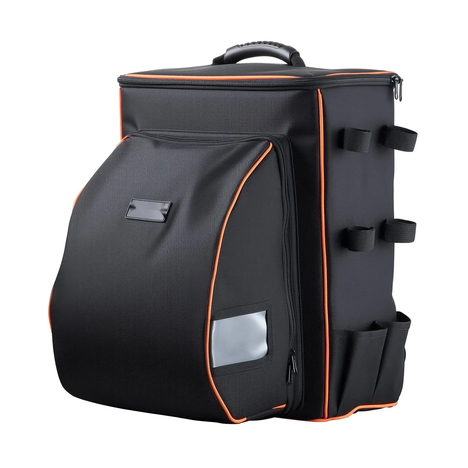 35.6L Welding Backpack 600D Polyester Construction With Ample Tool Pockets, Durable Welder Backpack For Tools, Helmet, Gloves, And Accessories, Weather-Resistant Carrier For Safe Transport And Organization On Job Sites