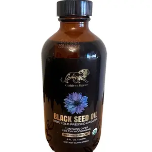 Black Seed Oil 8 oz - Organic & Cold Pressed