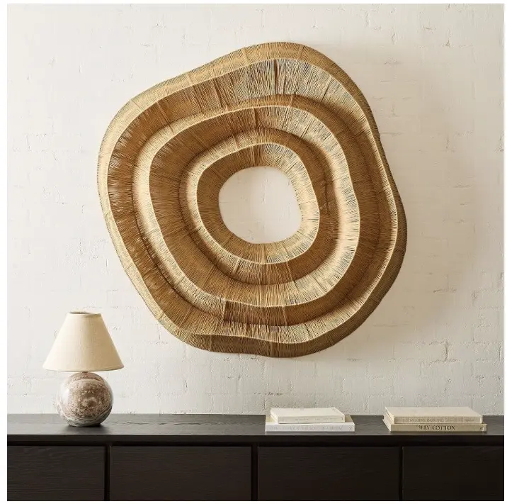 Virtual LSP - Round Geode Fibre Wall Art