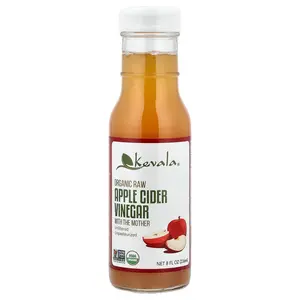 Kevala Organic Raw Apple Cider Vinegar, With The Mother, 8 fl oz (236 ml)